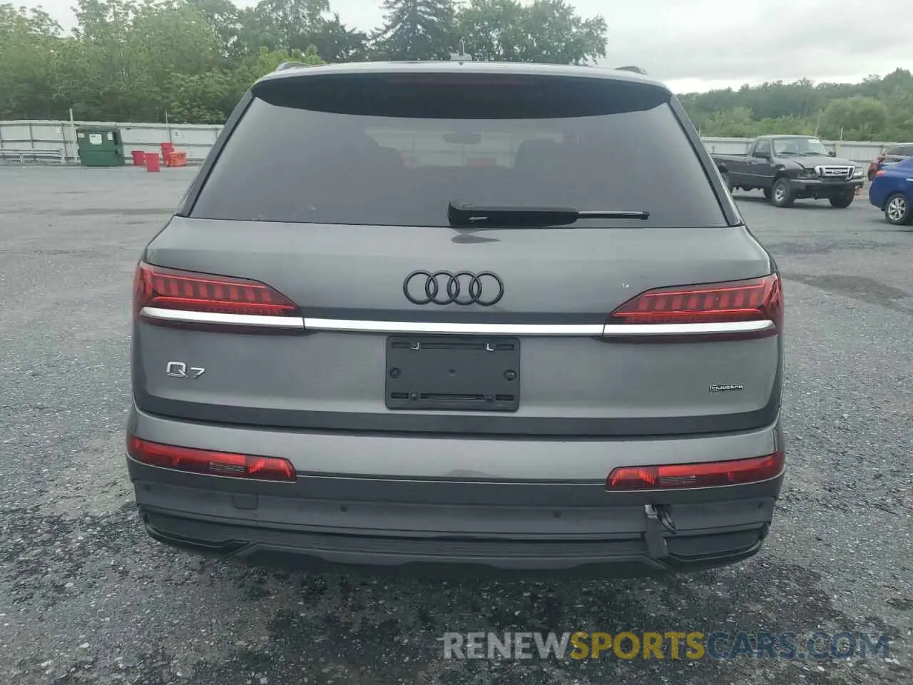 6 Photograph of a damaged car WA1LXAF70MD015173 AUDI Q7 2021