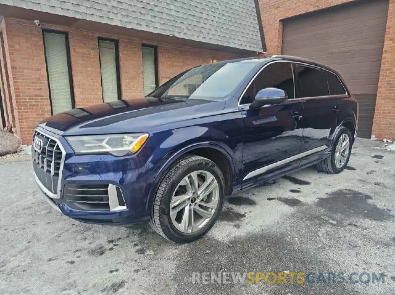 2 Photograph of a damaged car WA1LXAF70MD026593 AUDI Q7 2021