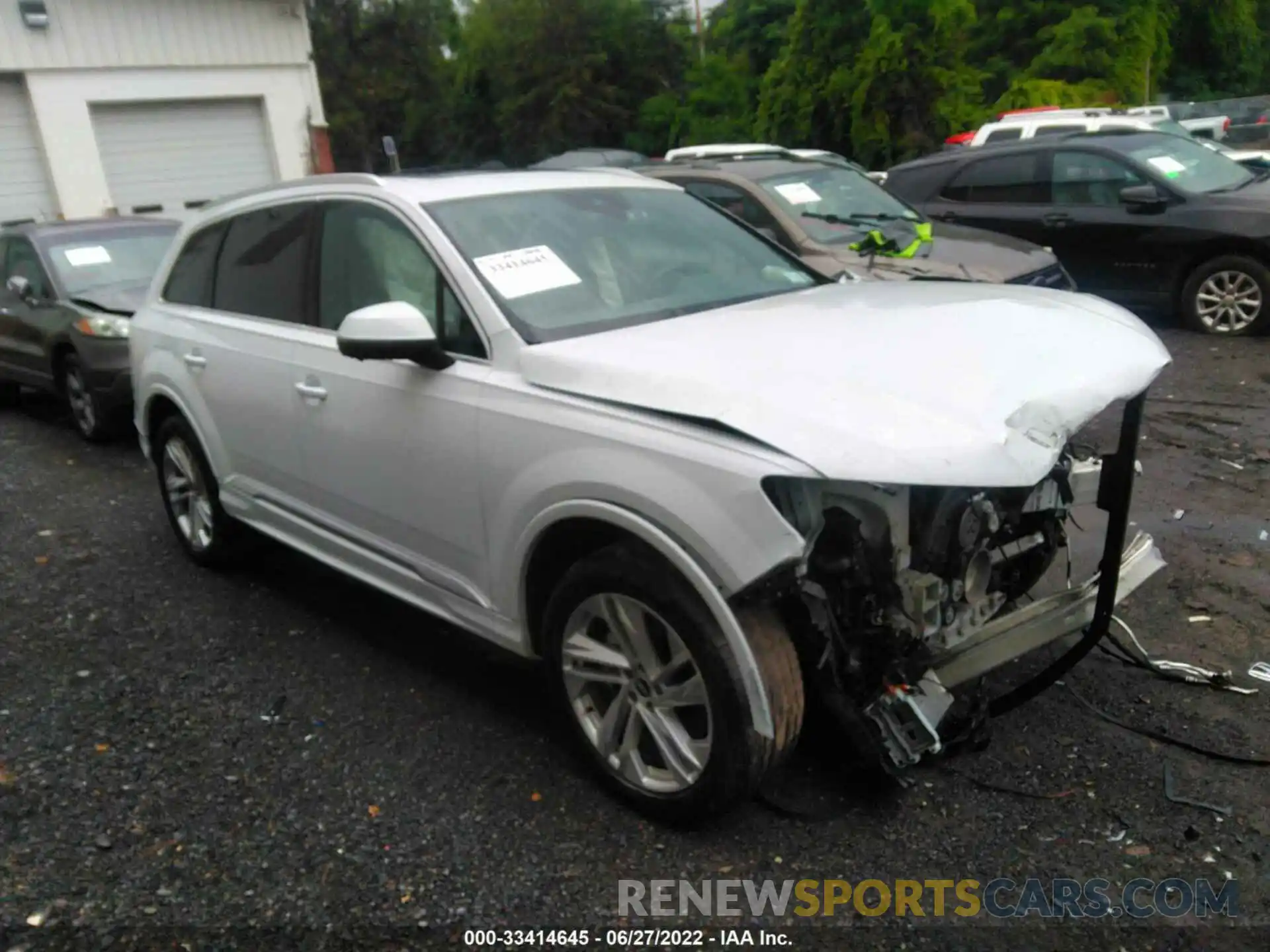 1 Photograph of a damaged car WA1LXAF70MD030160 AUDI Q7 2021