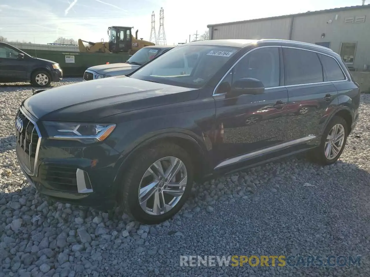 1 Photograph of a damaged car WA1LXAF71MD011343 AUDI Q7 2021