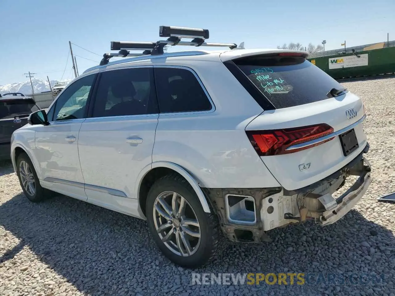 2 Photograph of a damaged car WA1LXAF73MD015913 AUDI Q7 2021
