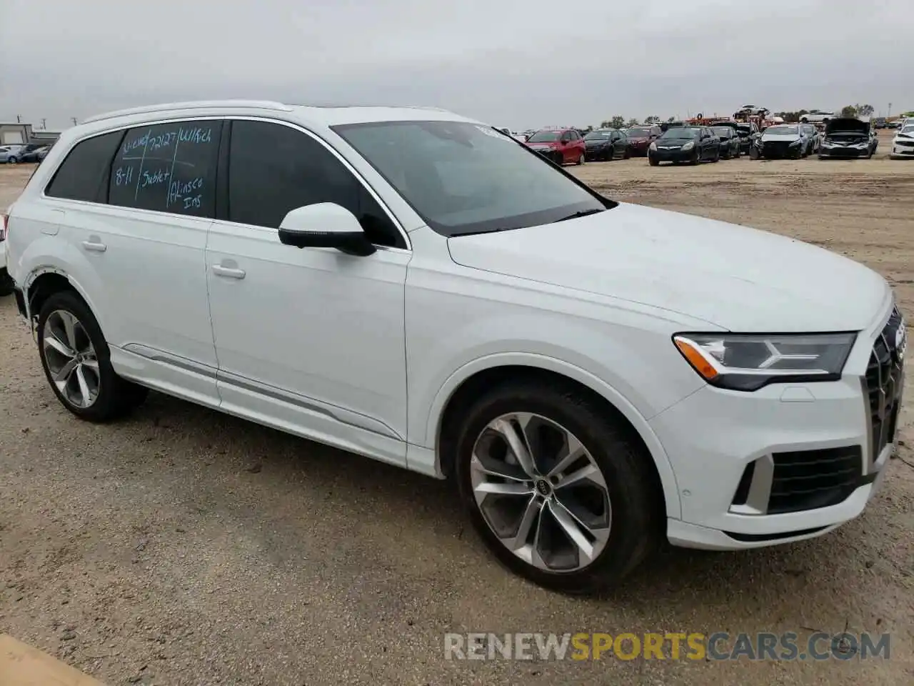 4 Photograph of a damaged car WA1LXAF73MD025406 AUDI Q7 2021