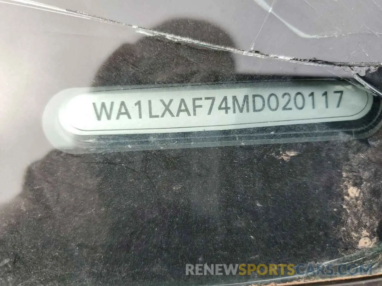 13 Photograph of a damaged car WA1LXAF74MD020117 AUDI Q7 2021