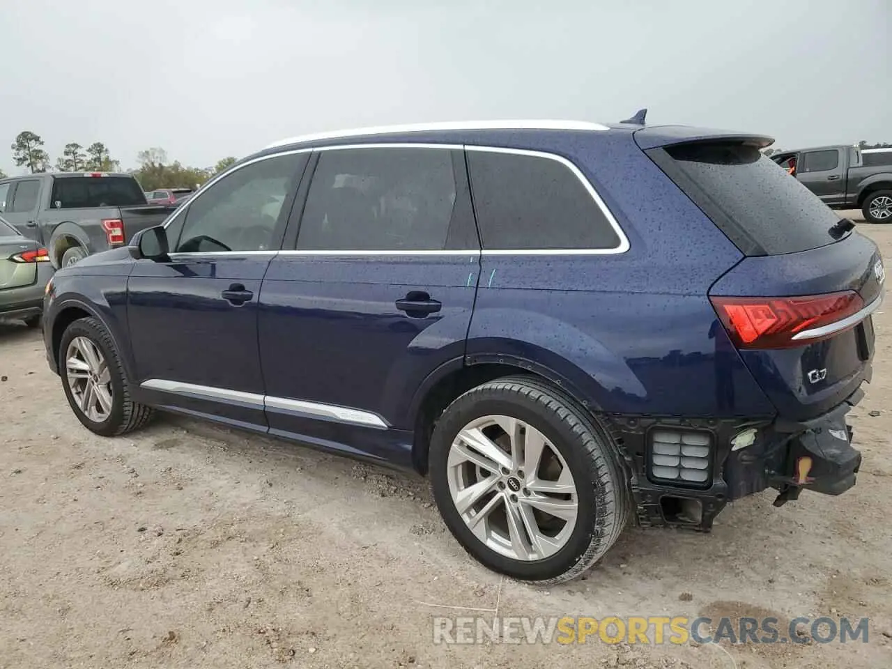 2 Photograph of a damaged car WA1LXAF75MD023463 AUDI Q7 2021