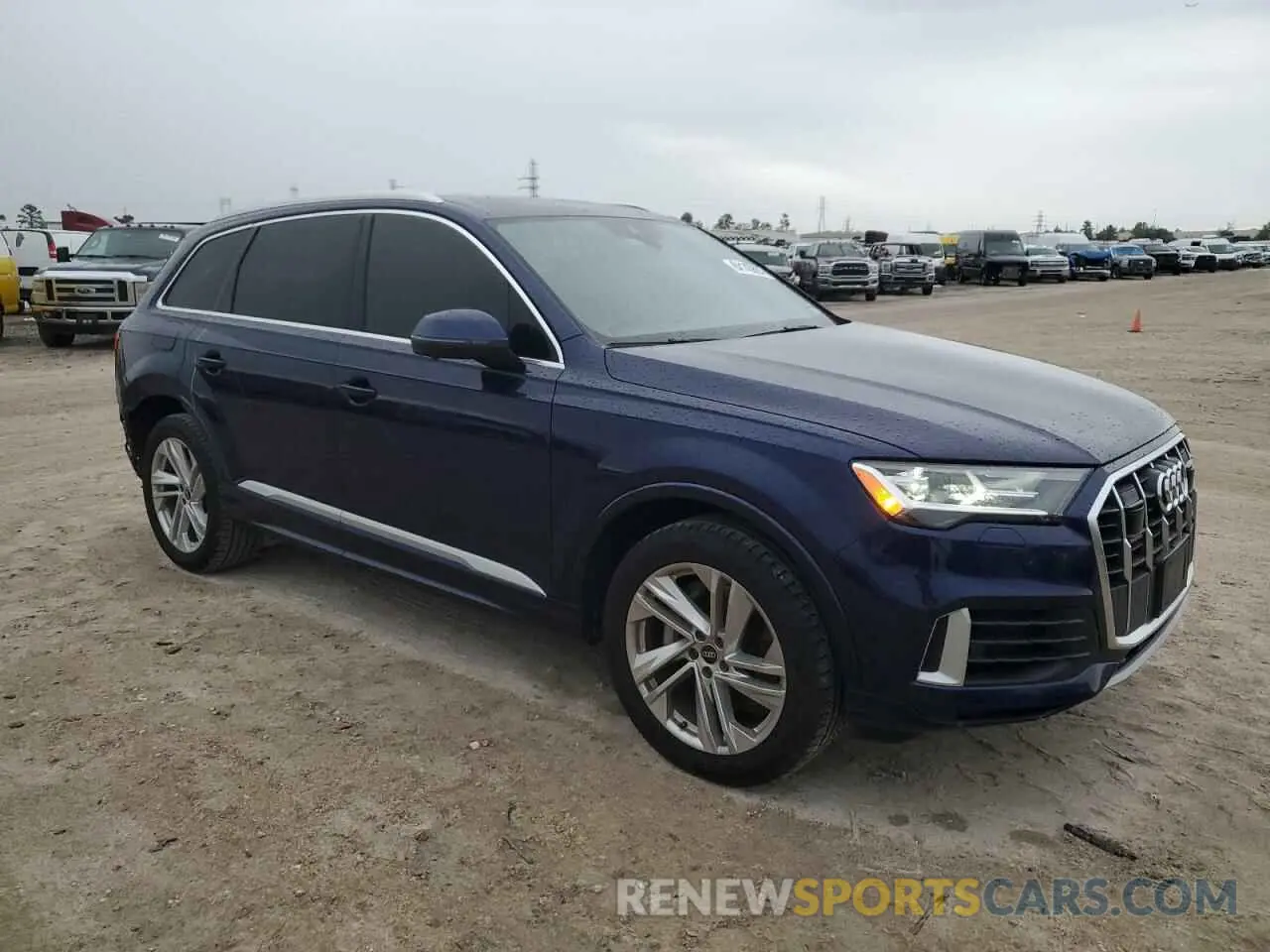 4 Photograph of a damaged car WA1LXAF75MD023463 AUDI Q7 2021