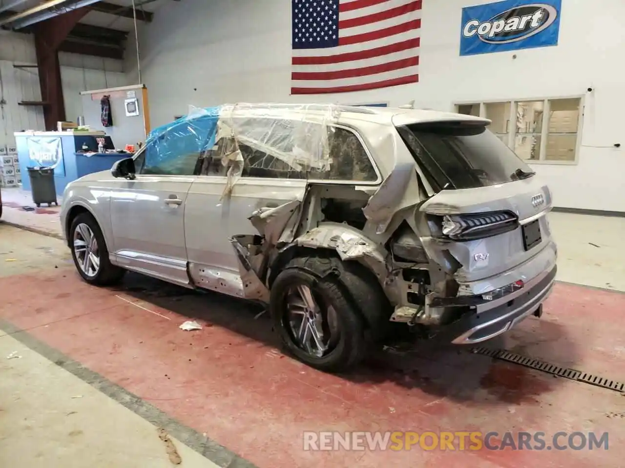 3 Photograph of a damaged car WA1LXAF75MD032762 AUDI Q7 2021