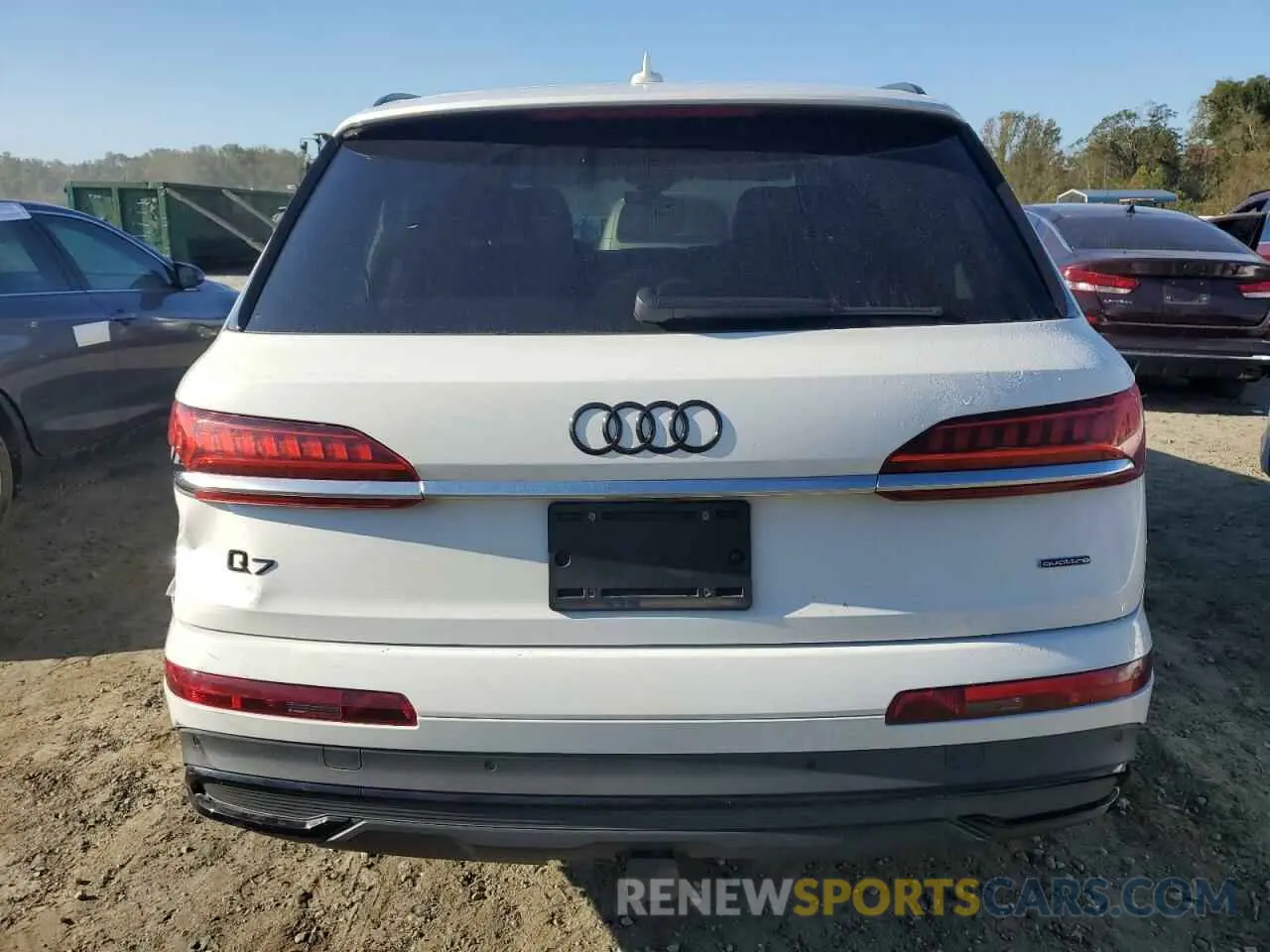 6 Photograph of a damaged car WA1LXAF75MD041056 AUDI Q7 2021