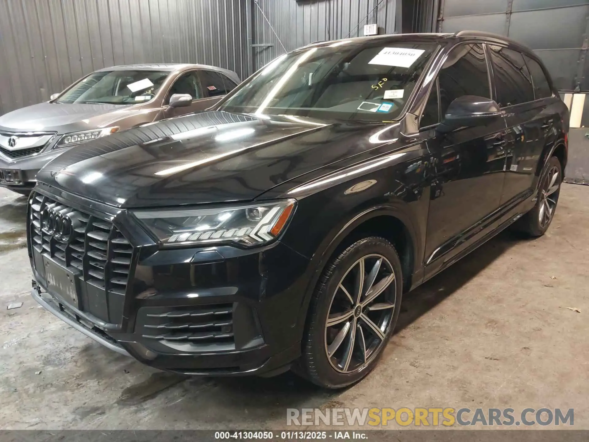 2 Photograph of a damaged car WA1LXAF76MD039056 AUDI Q7 2021