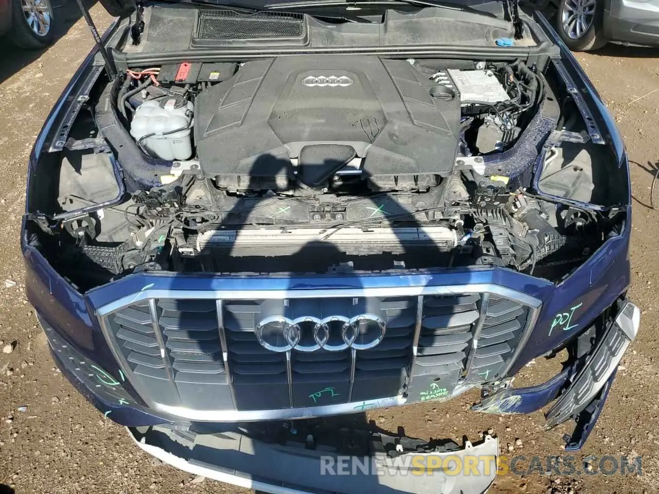 12 Photograph of a damaged car WA1LXAF76MD040708 AUDI Q7 2021