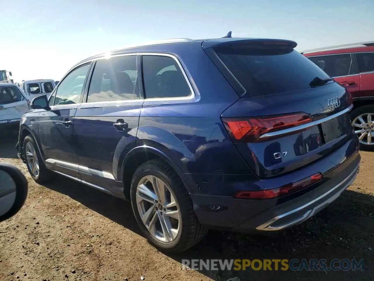2 Photograph of a damaged car WA1LXAF76MD040708 AUDI Q7 2021