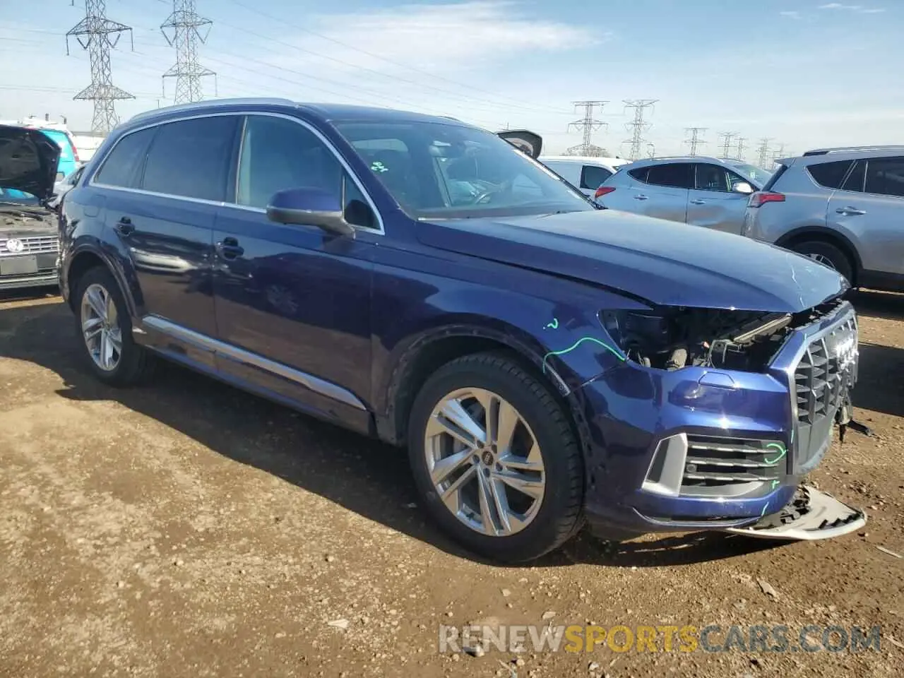 4 Photograph of a damaged car WA1LXAF76MD040708 AUDI Q7 2021