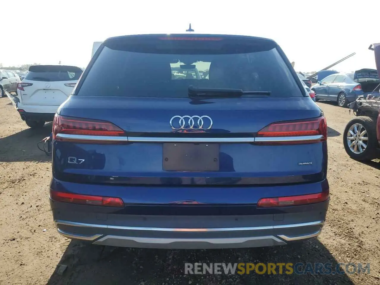 6 Photograph of a damaged car WA1LXAF76MD040708 AUDI Q7 2021