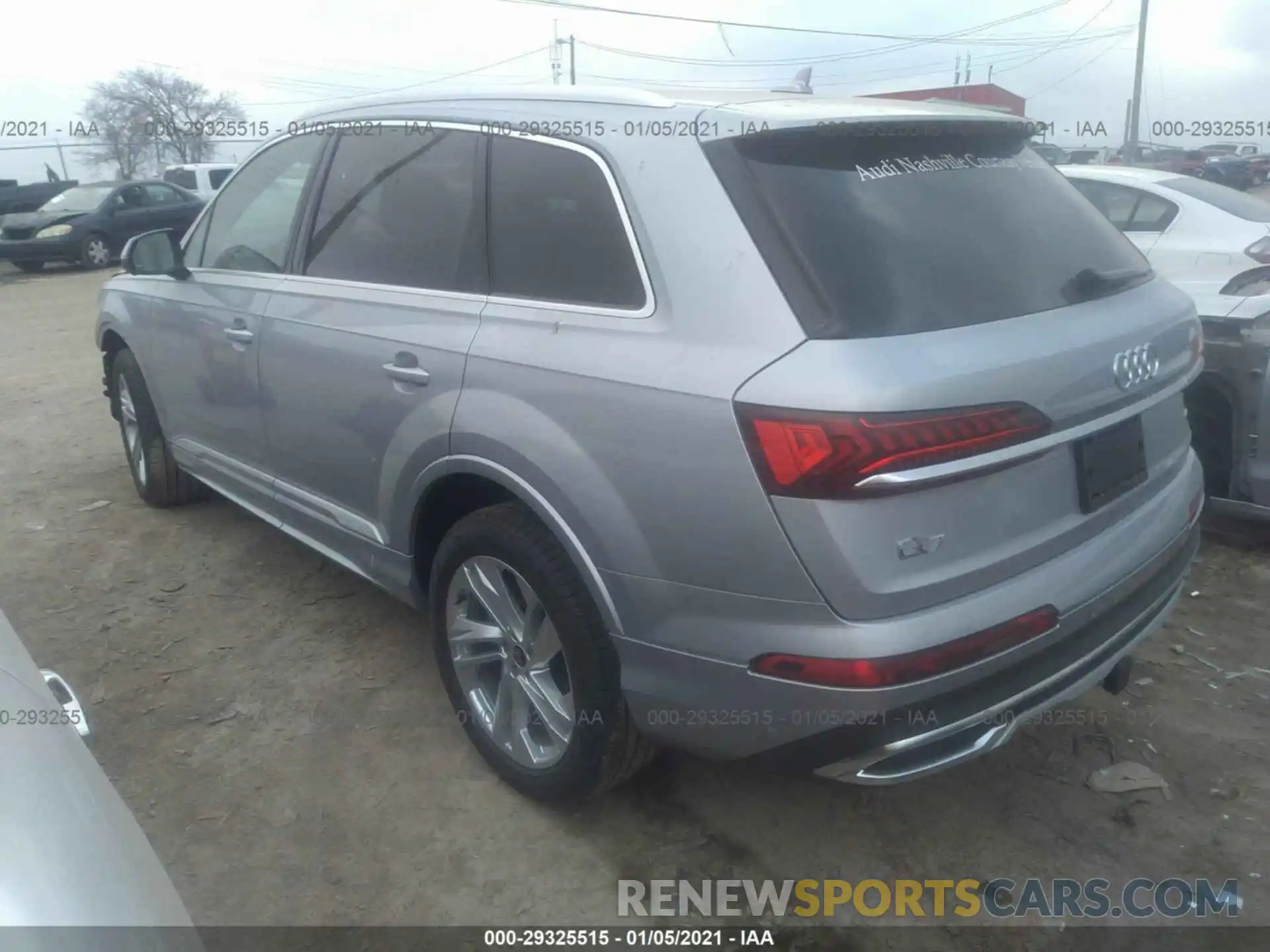 3 Photograph of a damaged car WA1LXAF77MD012934 AUDI Q7 2021