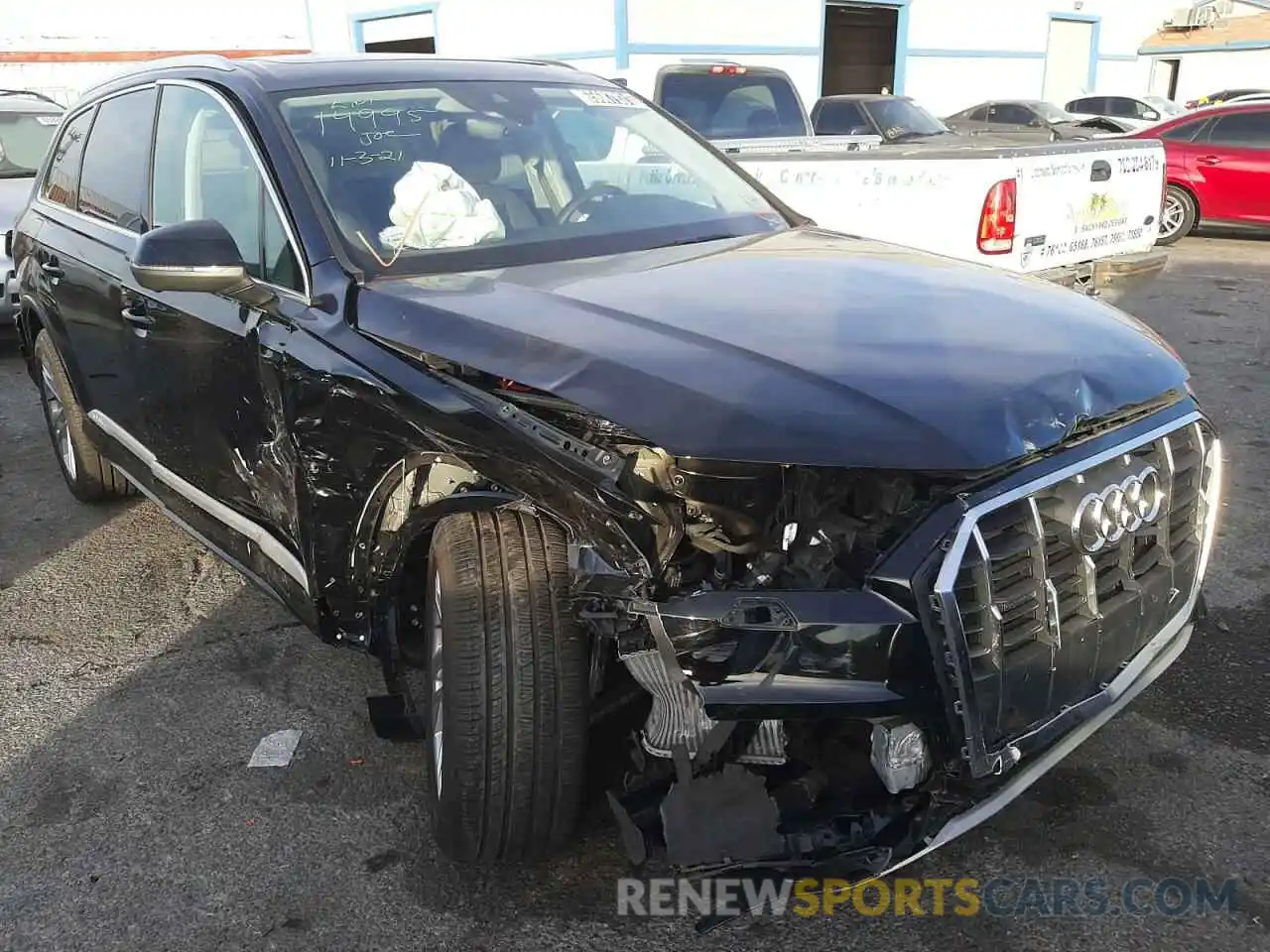 1 Photograph of a damaged car WA1LXAF77MD020127 AUDI Q7 2021