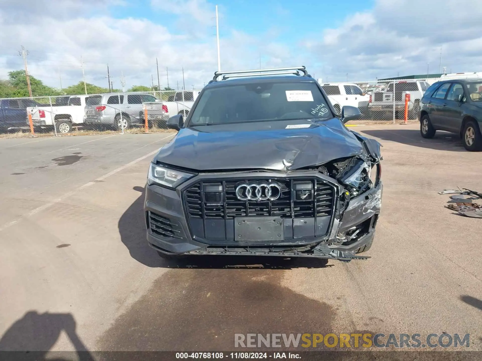 13 Photograph of a damaged car WA1LXAF78MD037616 AUDI Q7 2021