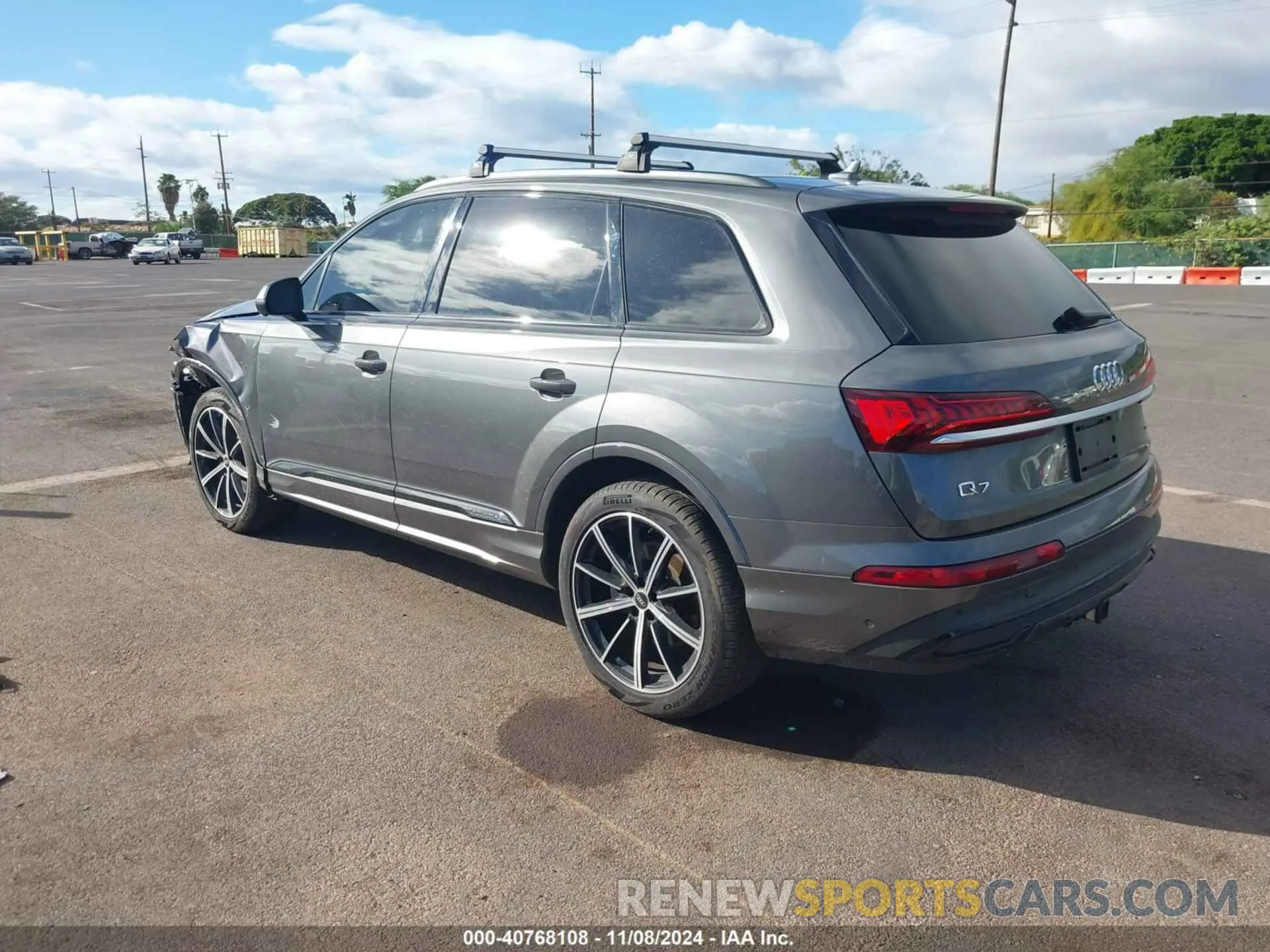 3 Photograph of a damaged car WA1LXAF78MD037616 AUDI Q7 2021