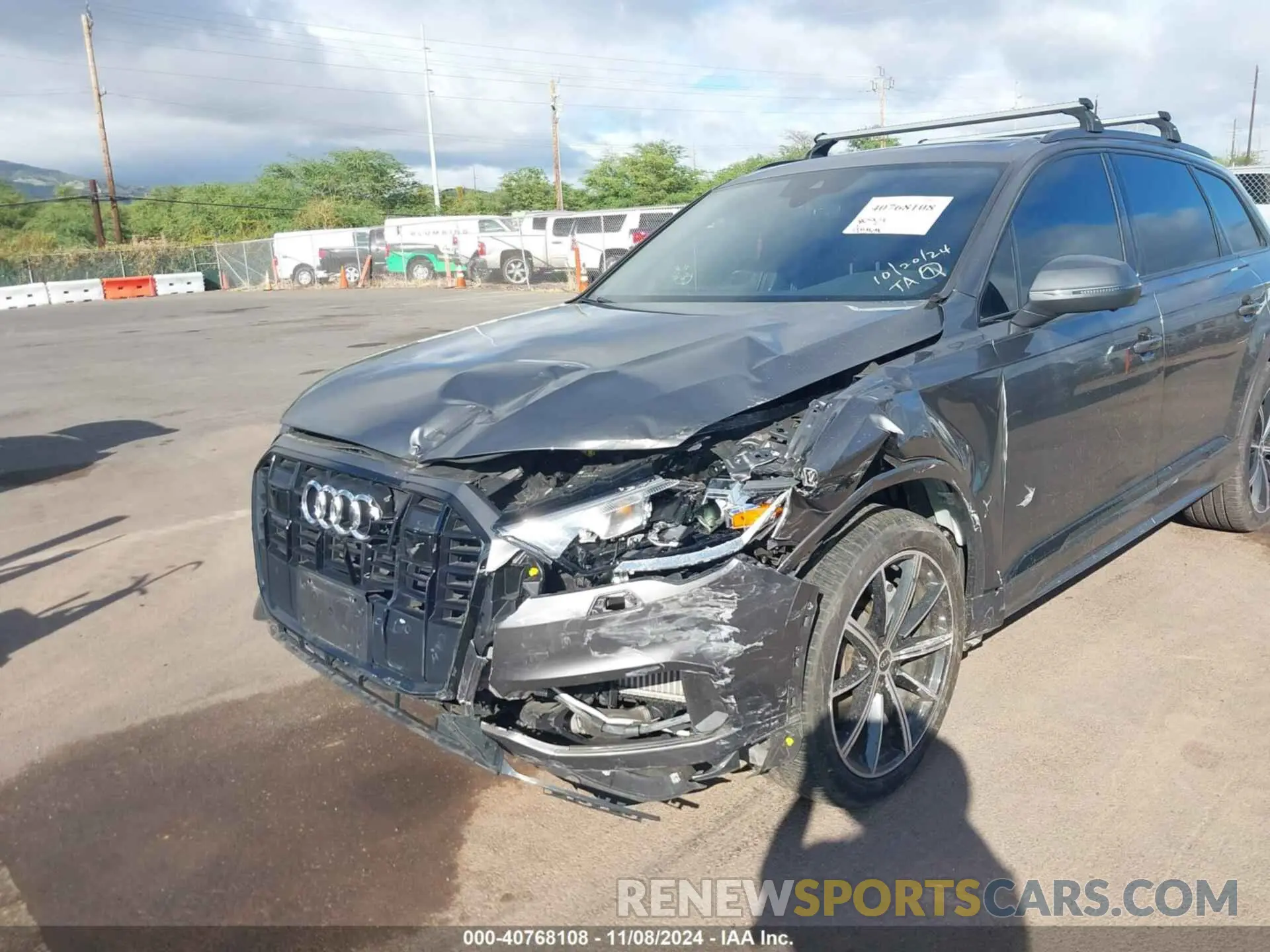 6 Photograph of a damaged car WA1LXAF78MD037616 AUDI Q7 2021