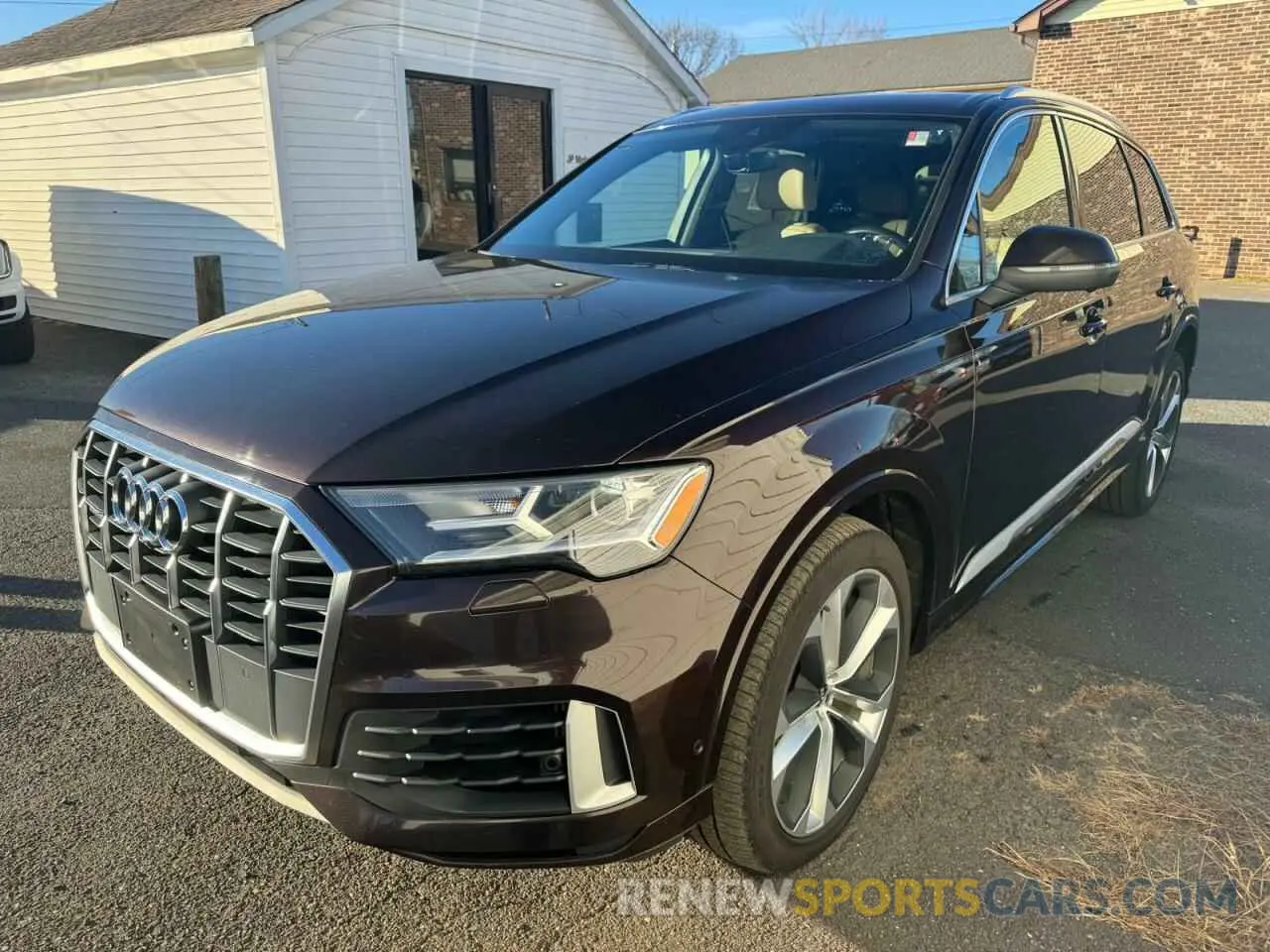 1 Photograph of a damaged car WA1LXAF7XMD013446 AUDI Q7 2021