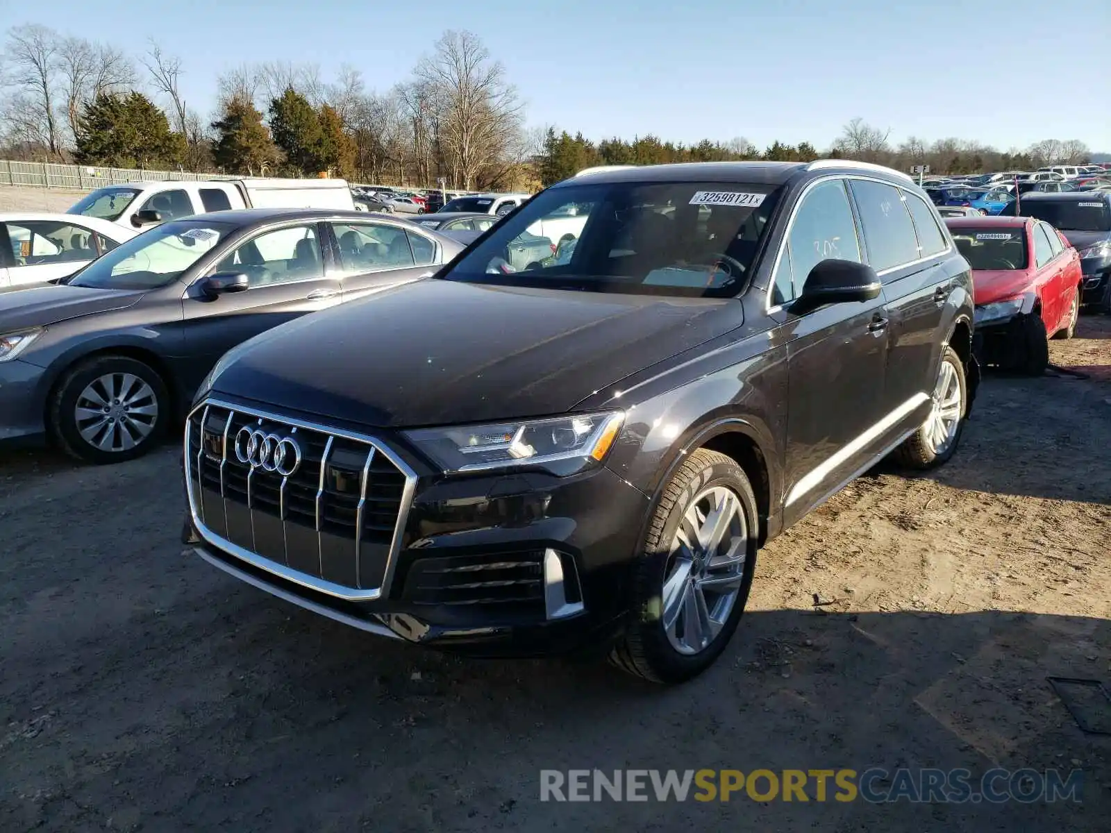 2 Photograph of a damaged car WA1LXAF7XMD017450 AUDI Q7 2021