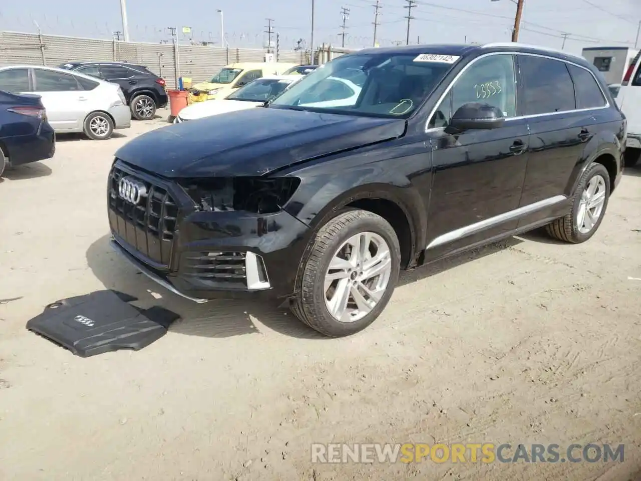 2 Photograph of a damaged car WA1LXAF7XMD020641 AUDI Q7 2021