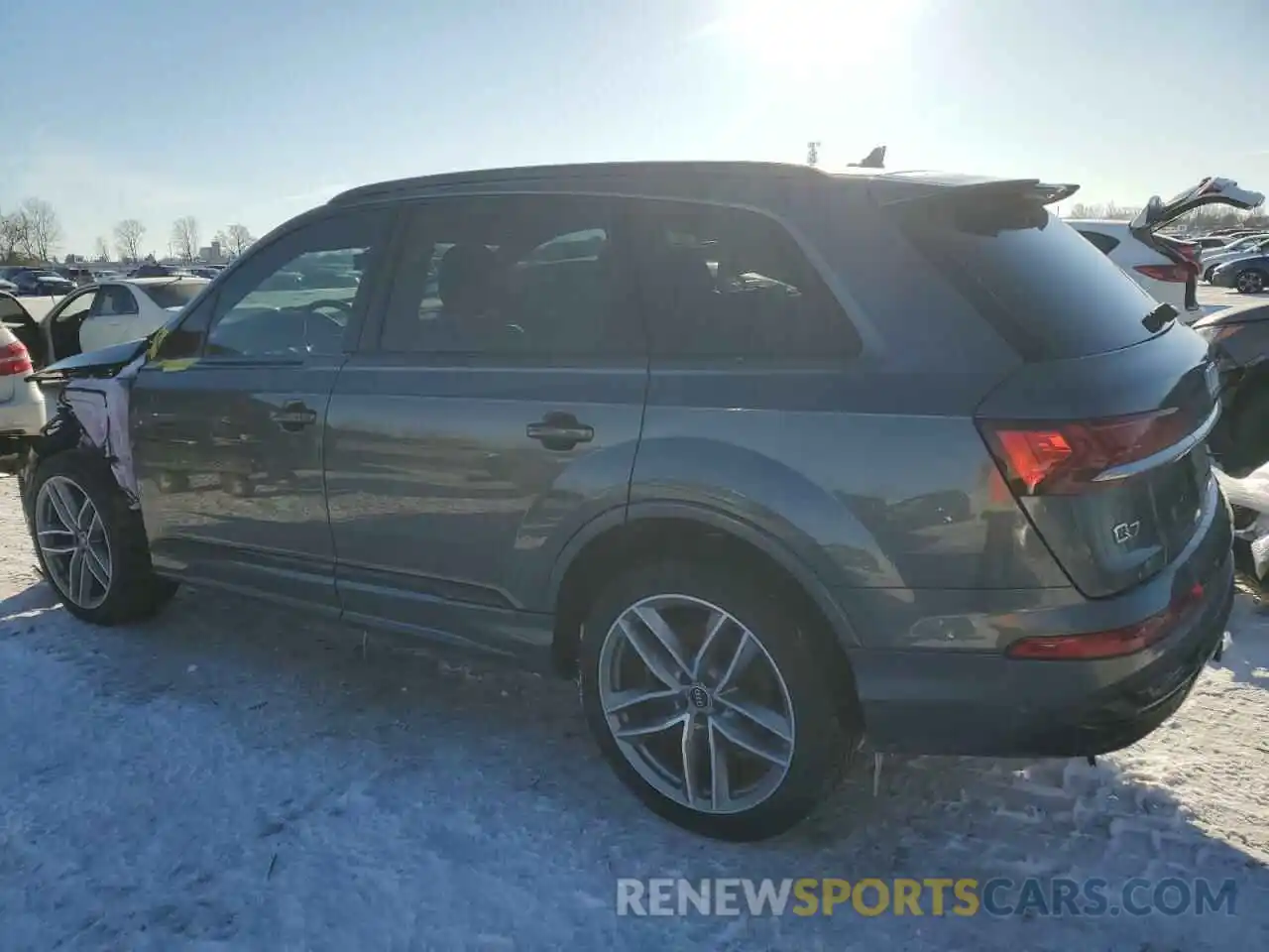 2 Photograph of a damaged car WA1MXAF70MD034133 AUDI Q7 2021