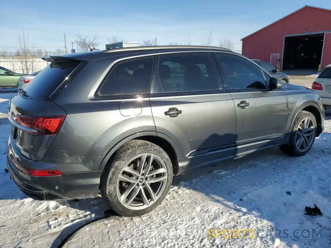 3 Photograph of a damaged car WA1MXAF70MD034133 AUDI Q7 2021