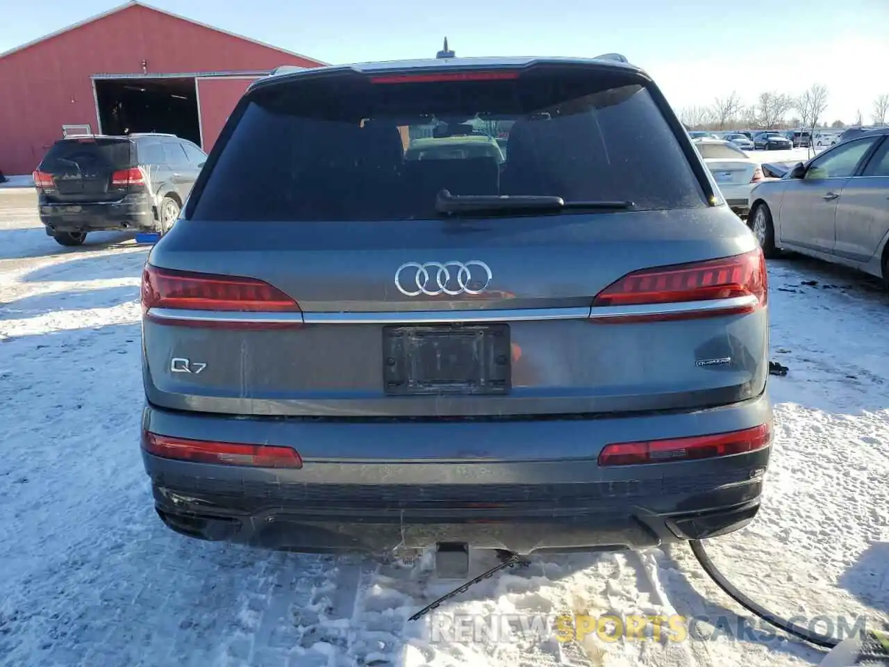 6 Photograph of a damaged car WA1MXAF70MD034133 AUDI Q7 2021