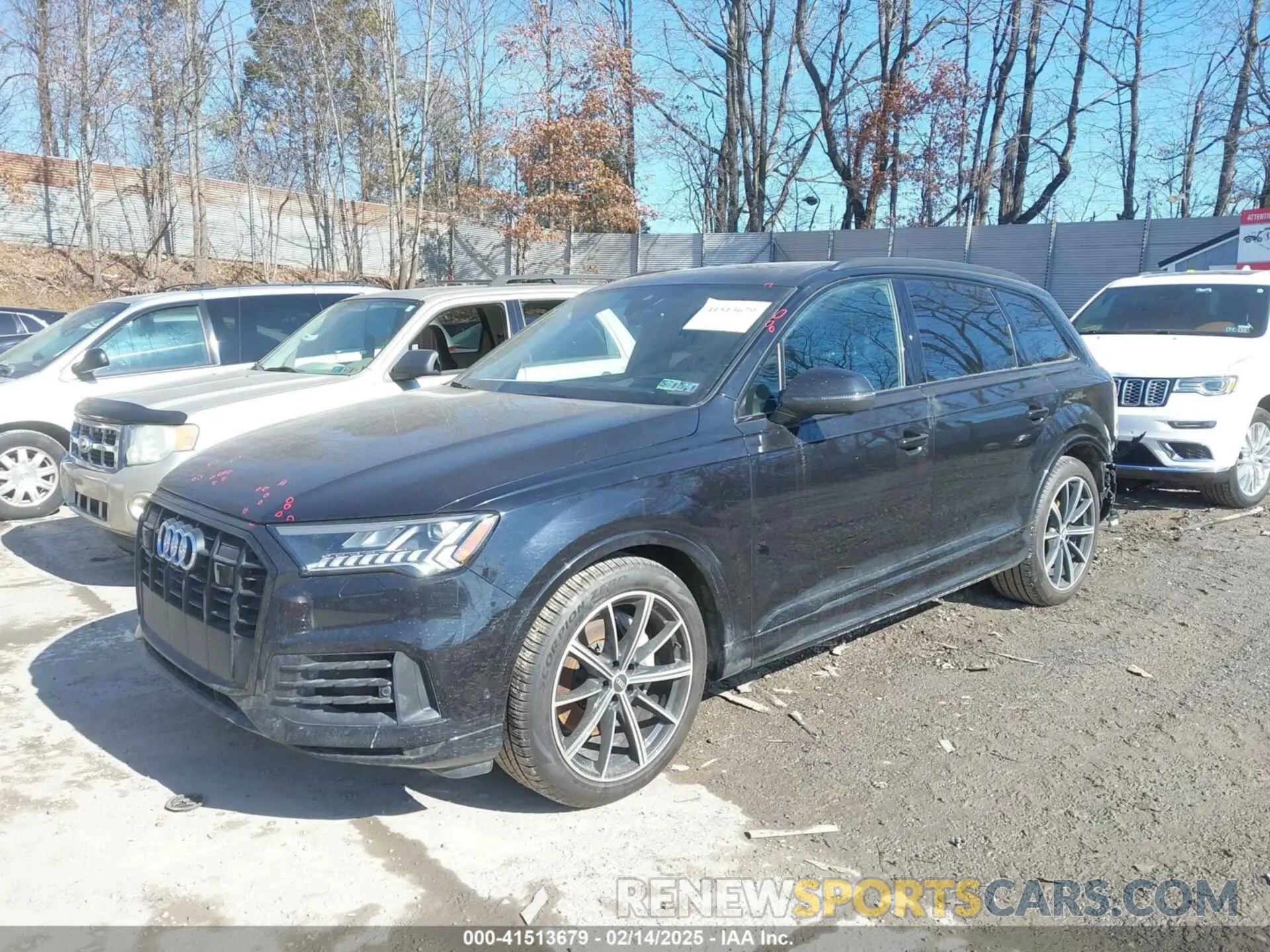 2 Photograph of a damaged car WA1VXAF70MD029485 AUDI Q7 2021