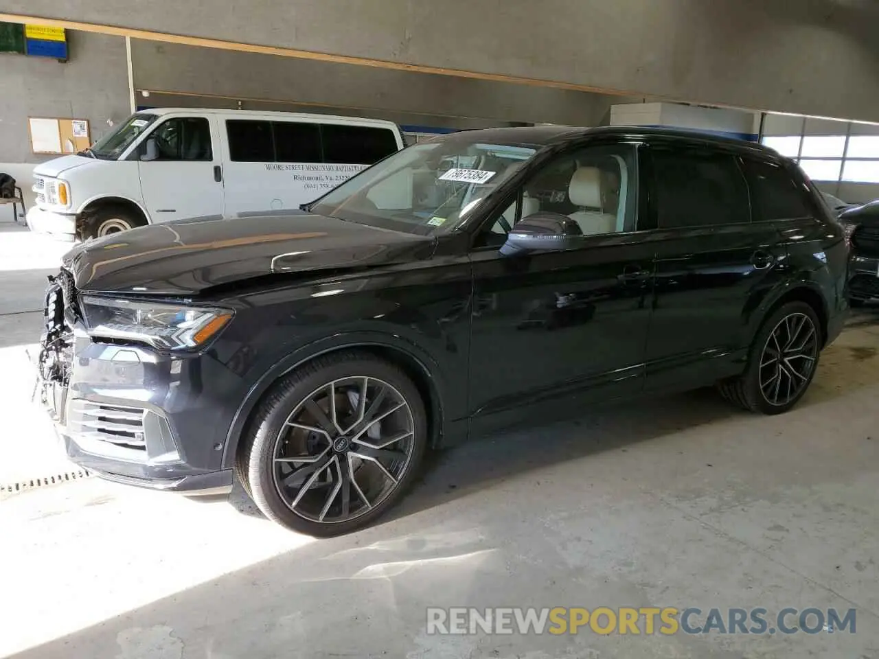 1 Photograph of a damaged car WA1VXAF71MD013215 AUDI Q7 2021