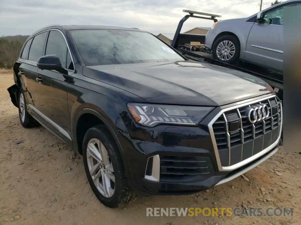 1 Photograph of a damaged car WA1VXAF71MD028037 AUDI Q7 2021