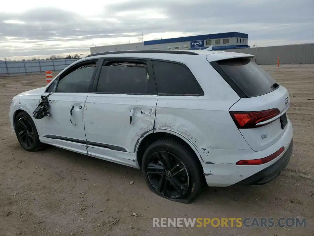 2 Photograph of a damaged car WA1VXAF73MD020750 AUDI Q7 2021