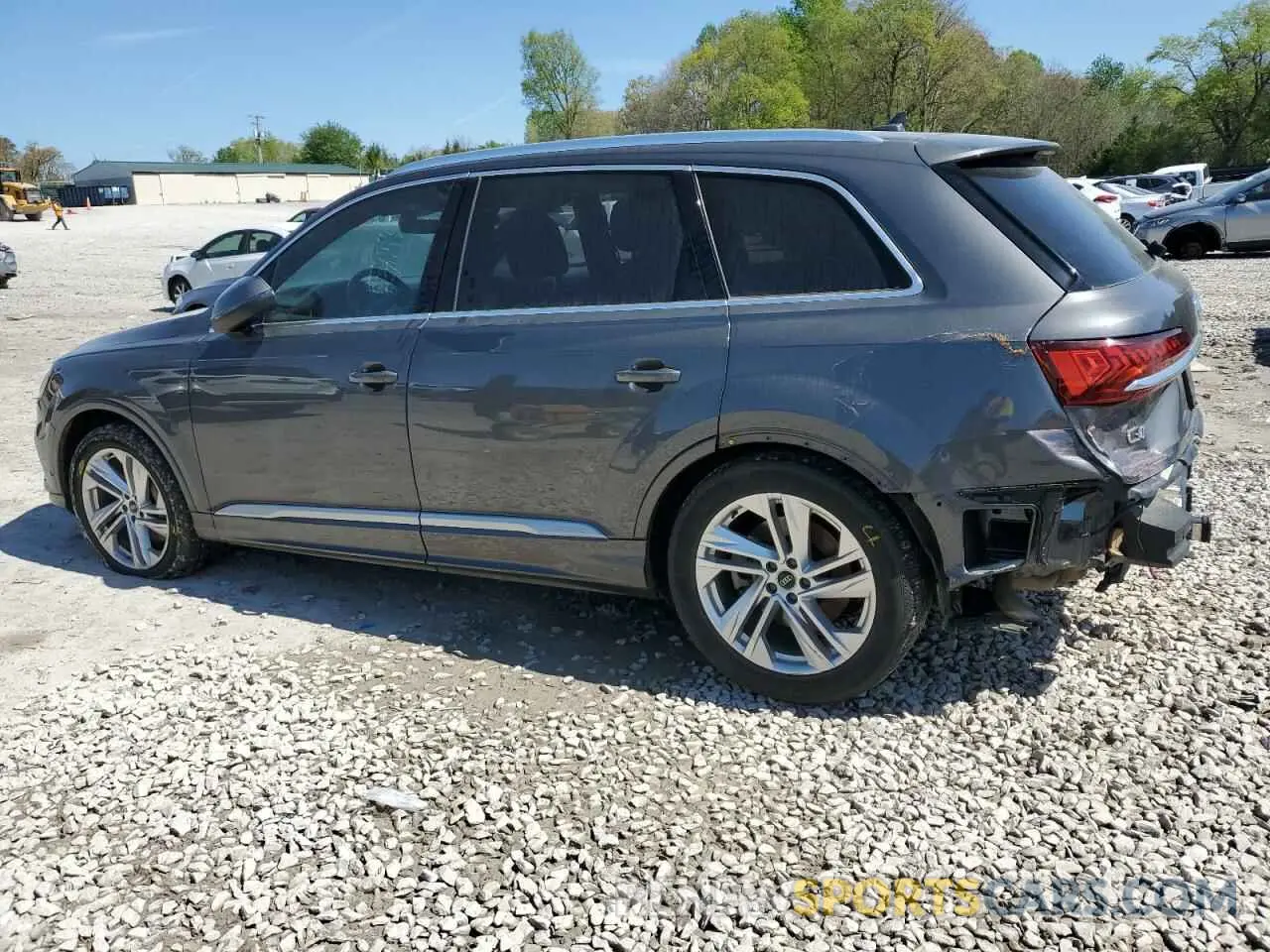 2 Photograph of a damaged car WA1VXAF73MD021042 AUDI Q7 2021