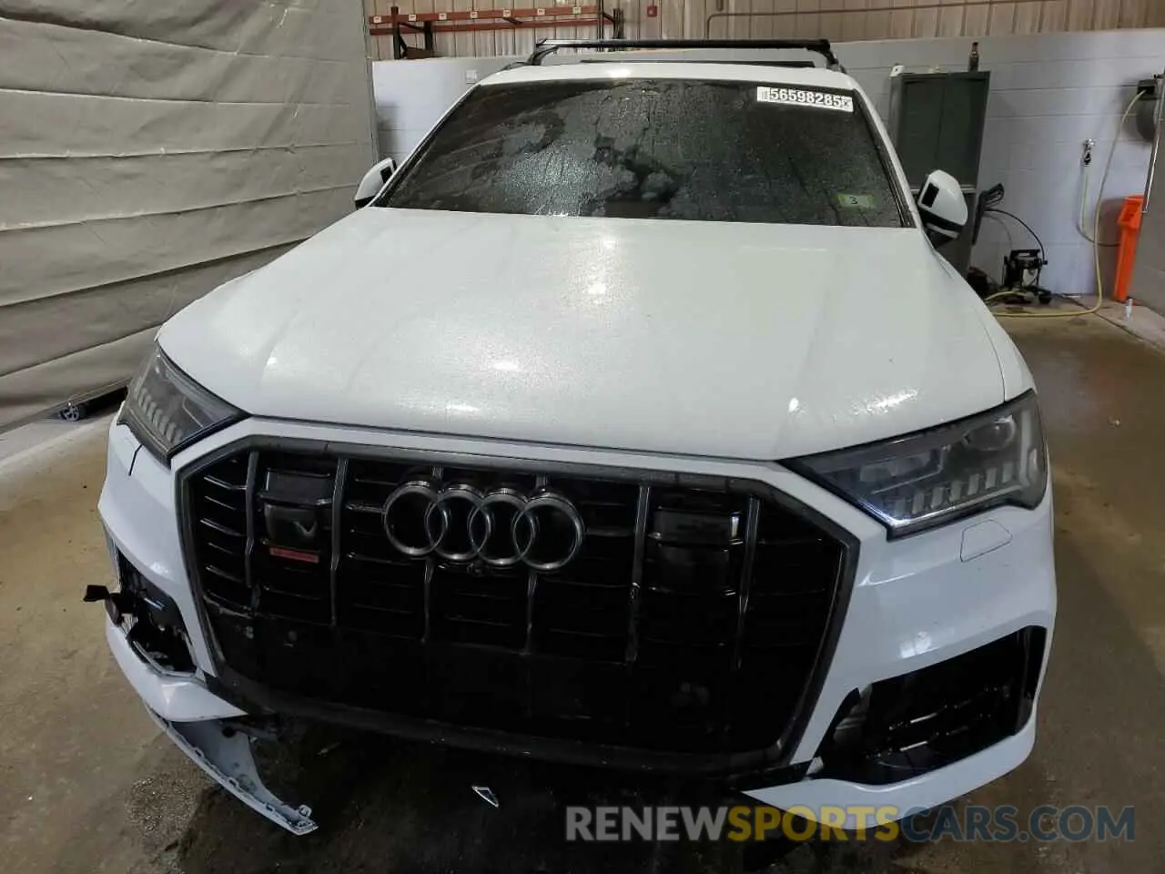 5 Photograph of a damaged car WA1VXAF73MD022658 AUDI Q7 2021