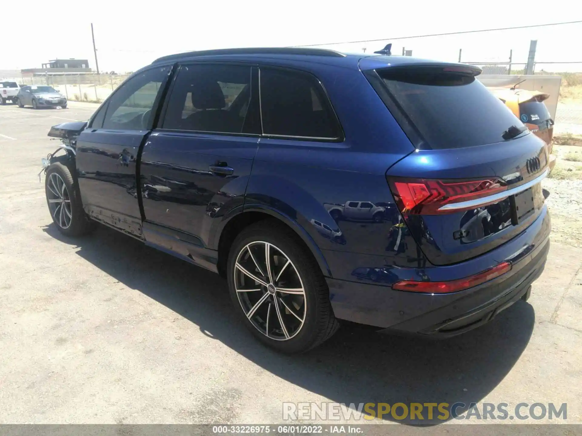 3 Photograph of a damaged car WA1VXAF77MD022422 AUDI Q7 2021