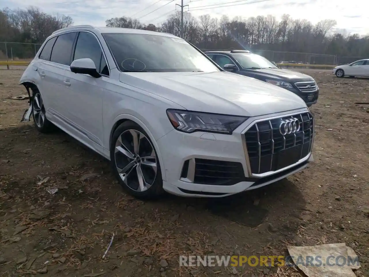 1 Photograph of a damaged car WA1VXAF77MD029788 AUDI Q7 2021