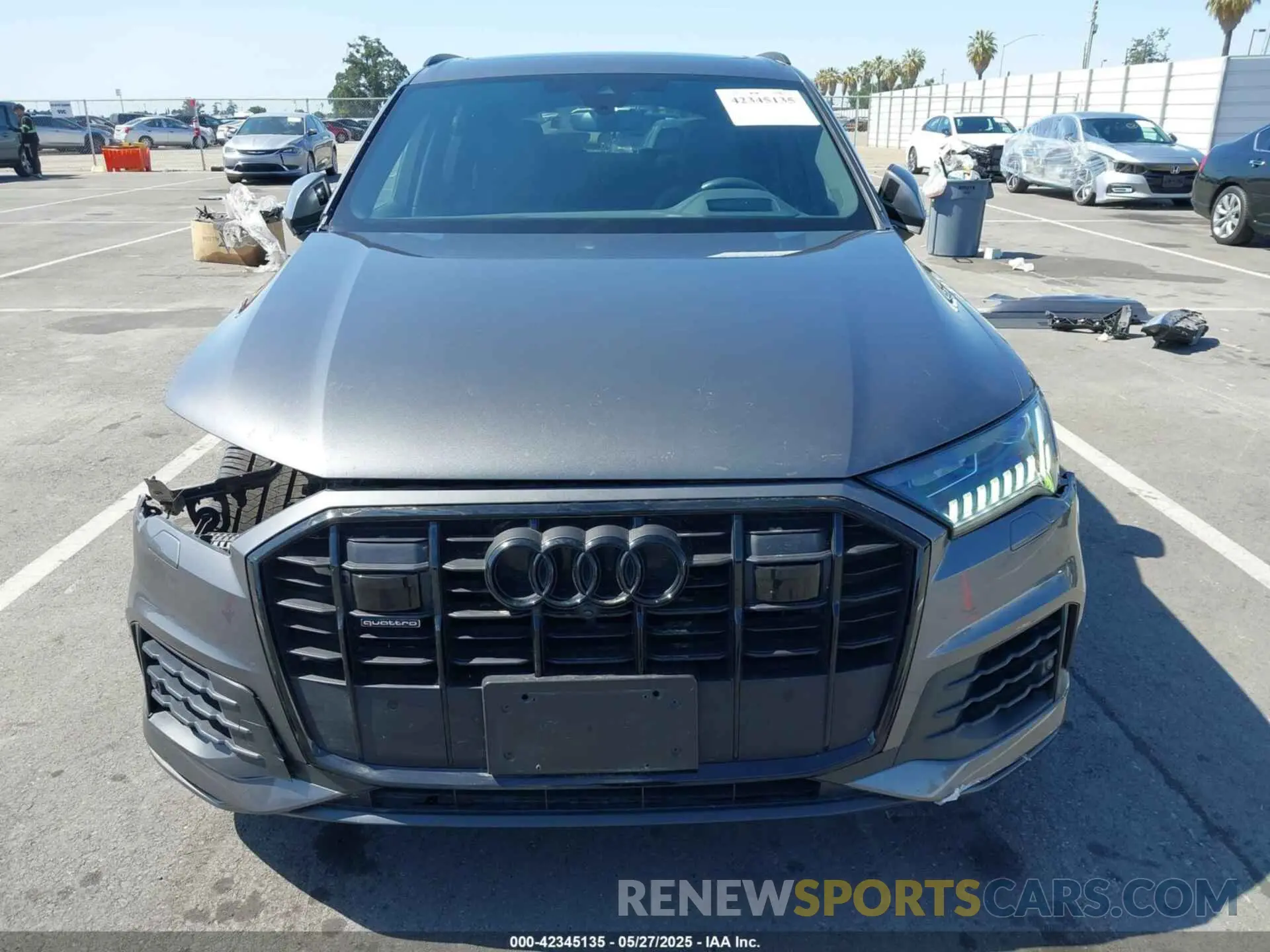 13 Photograph of a damaged car WA1VXAF77MD035798 AUDI Q7 2021