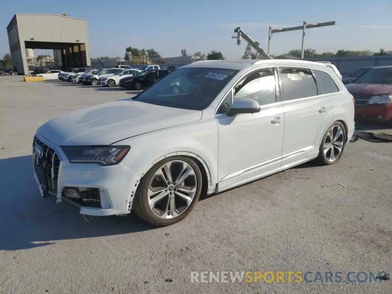 1 Photograph of a damaged car WA1VXAF78MD039441 AUDI Q7 2021