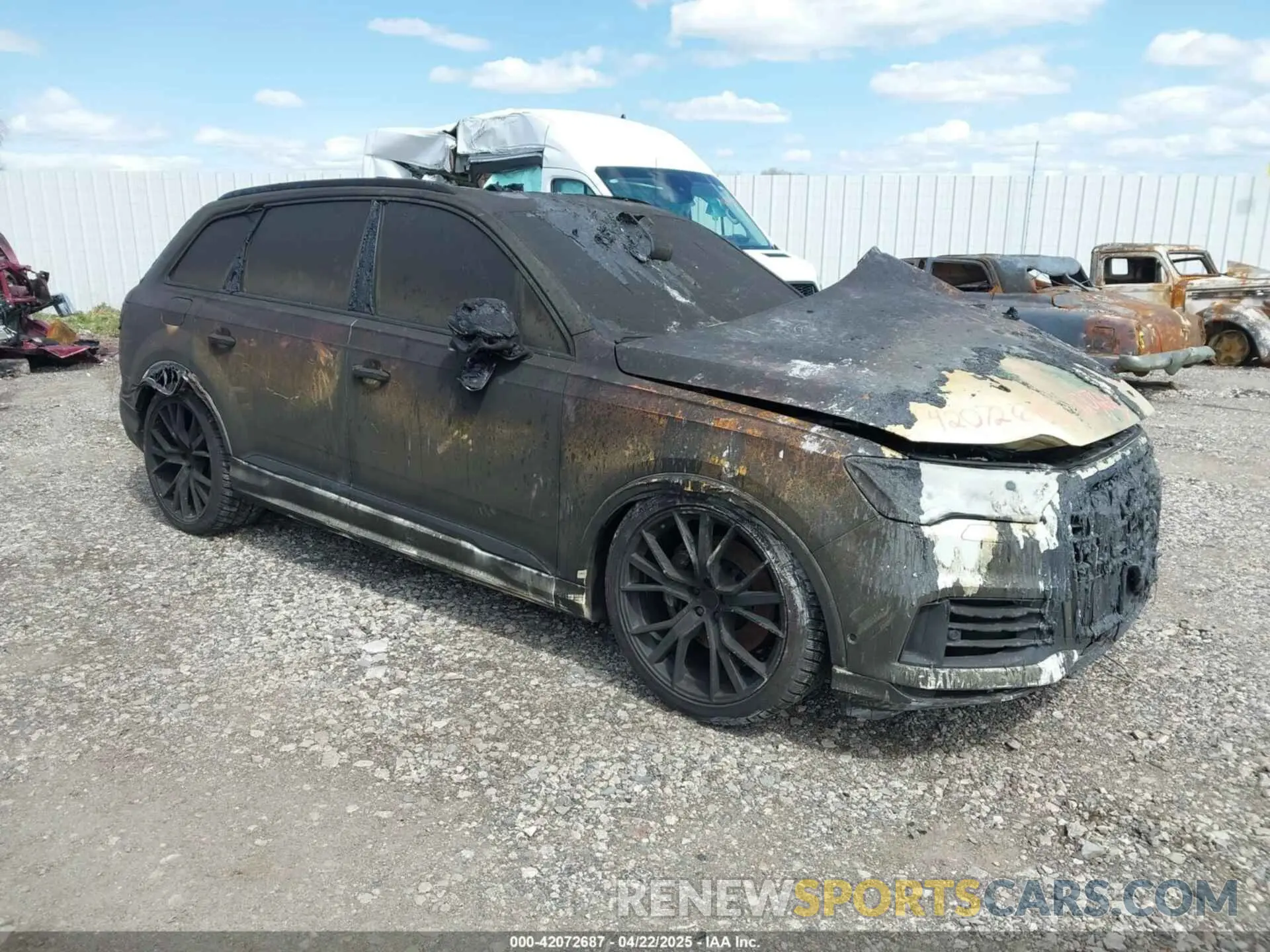 1 Photograph of a damaged car WA1VXBF73MD021287 AUDI Q7 2021