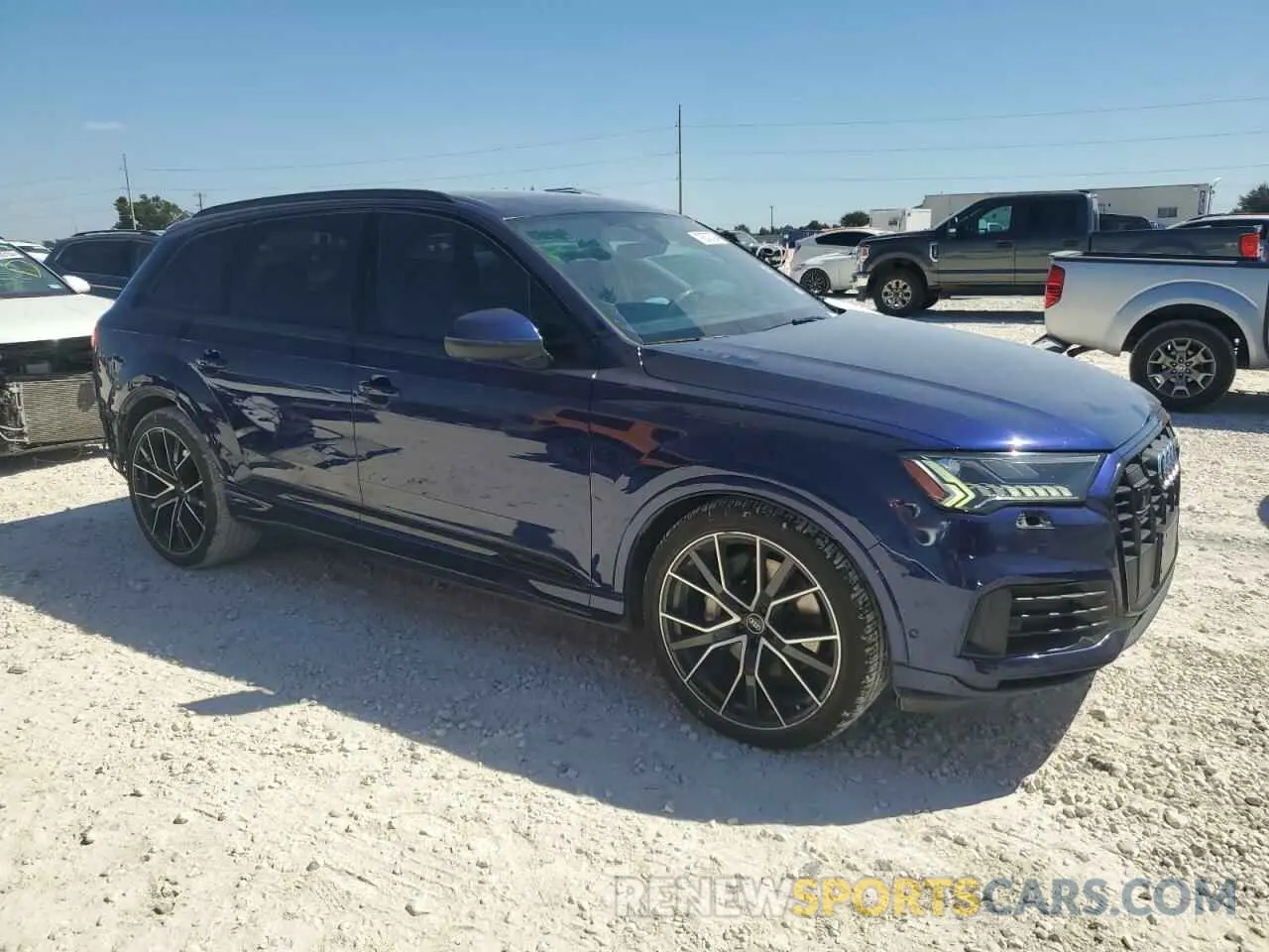 4 Photograph of a damaged car WA1VXBF75MD013403 AUDI Q7 2021