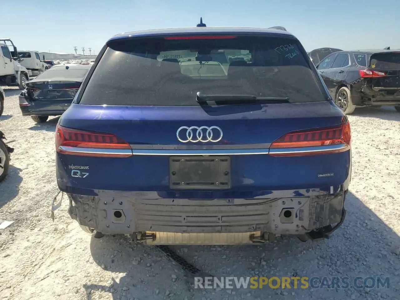6 Photograph of a damaged car WA1VXBF75MD013403 AUDI Q7 2021