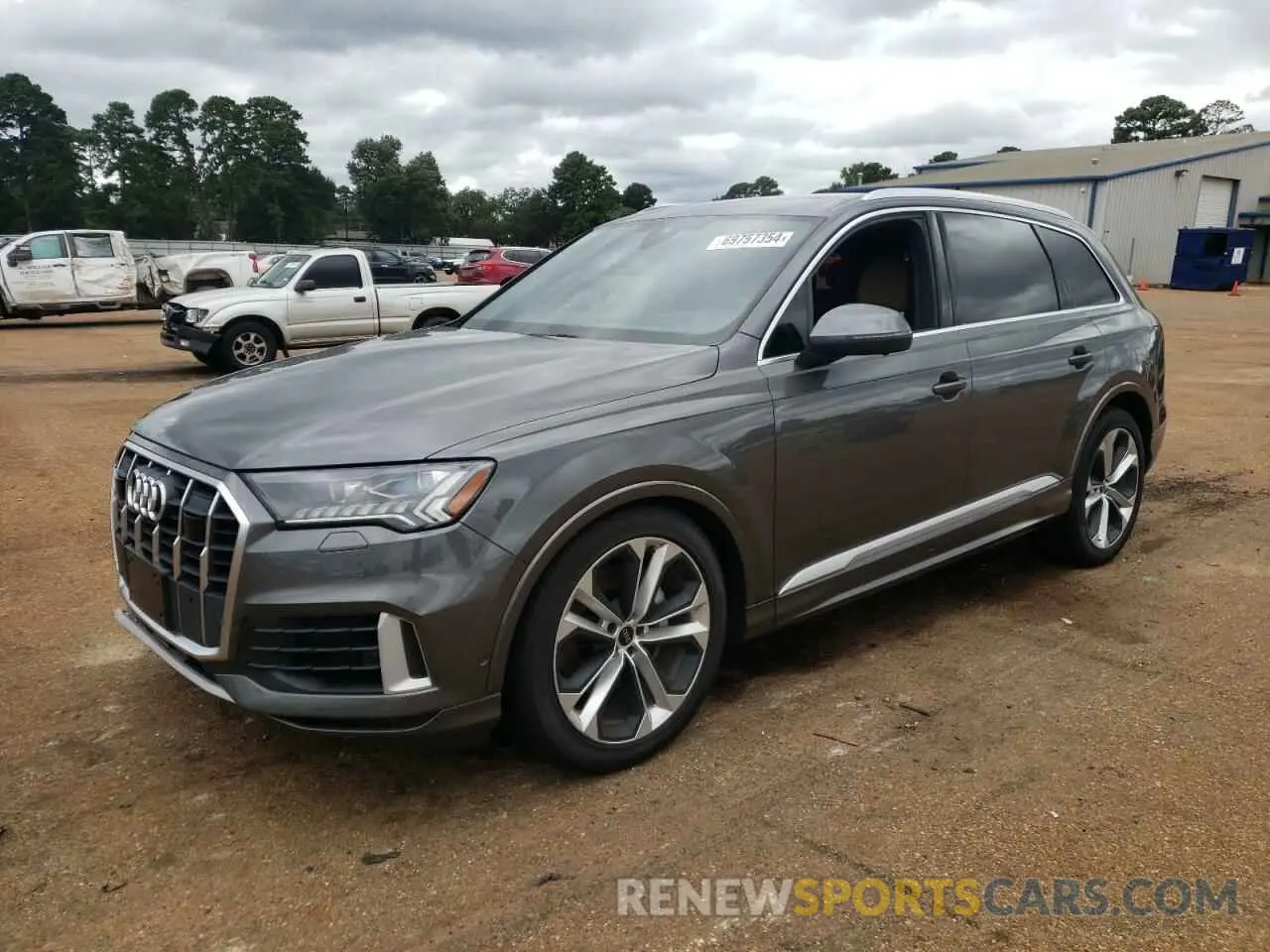 1 Photograph of a damaged car WA1VXBF78MD015954 AUDI Q7 2021