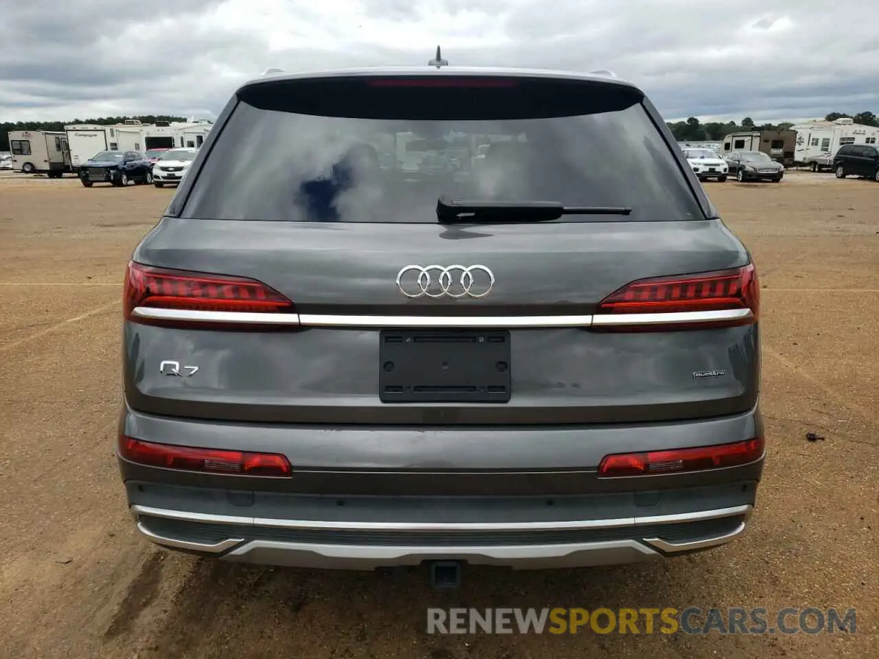 6 Photograph of a damaged car WA1VXBF78MD015954 AUDI Q7 2021
