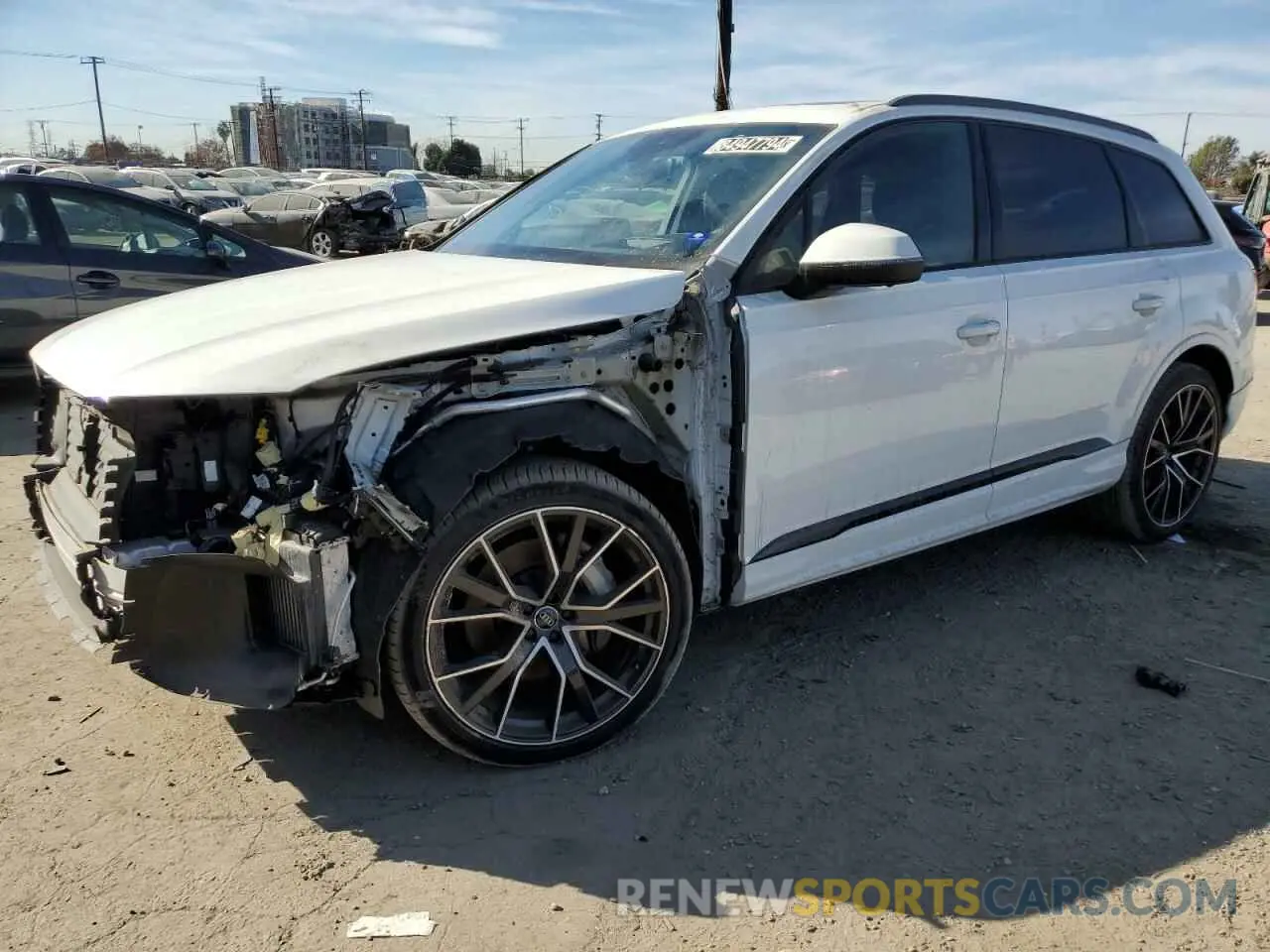 1 Photograph of a damaged car WA1VXBF79MD012139 AUDI Q7 2021