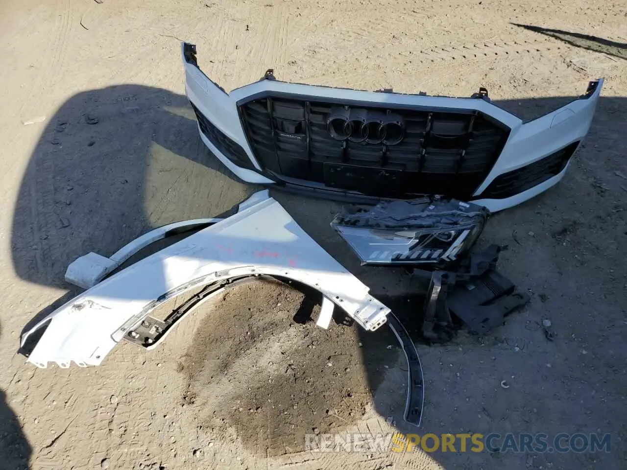 13 Photograph of a damaged car WA1VXBF79MD012139 AUDI Q7 2021