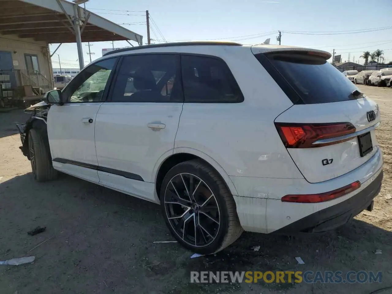 2 Photograph of a damaged car WA1VXBF79MD012139 AUDI Q7 2021