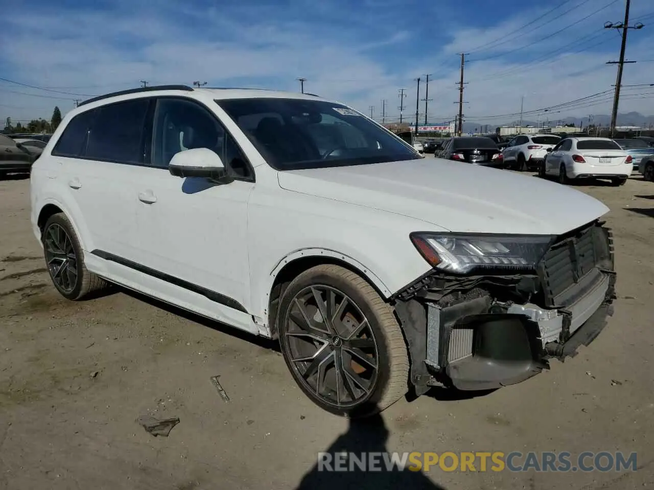 4 Photograph of a damaged car WA1VXBF79MD012139 AUDI Q7 2021