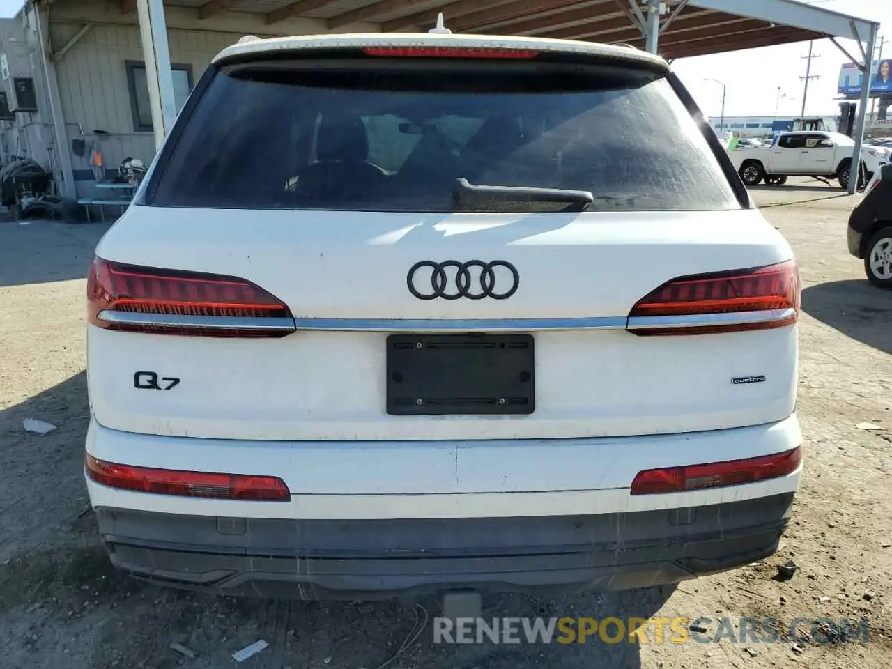 6 Photograph of a damaged car WA1VXBF79MD012139 AUDI Q7 2021