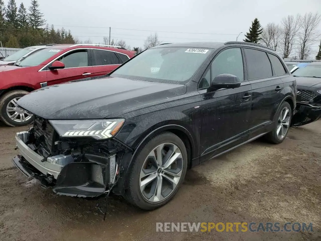 1 Photograph of a damaged car WA1WXAF71MD030505 AUDI Q7 2021