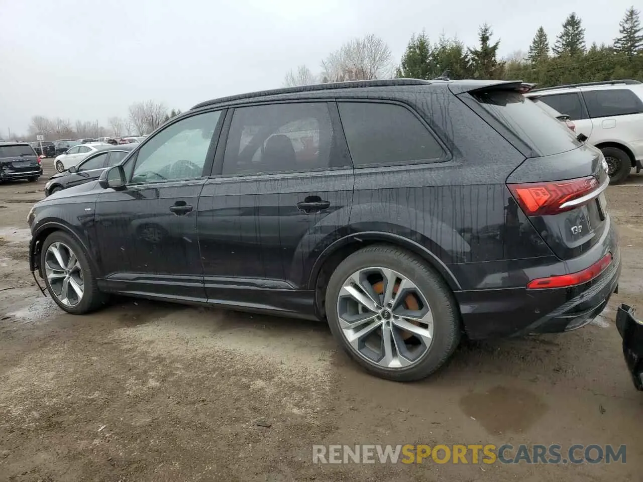 2 Photograph of a damaged car WA1WXAF71MD030505 AUDI Q7 2021