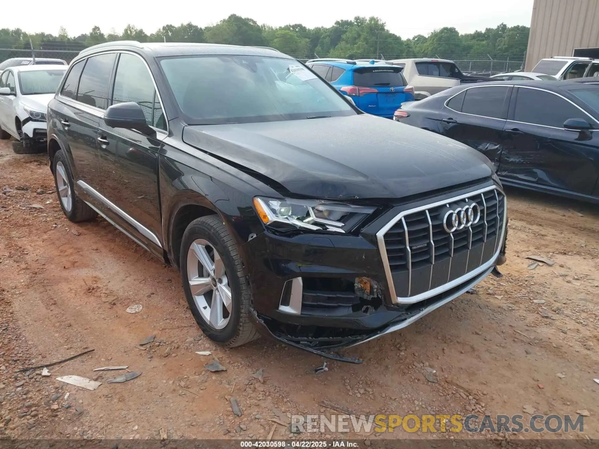 1 Photograph of a damaged car WA1AJBF76ND010592 AUDI Q7 2022